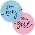Adesivi Team Boy / Team Girl — 120 pezzi