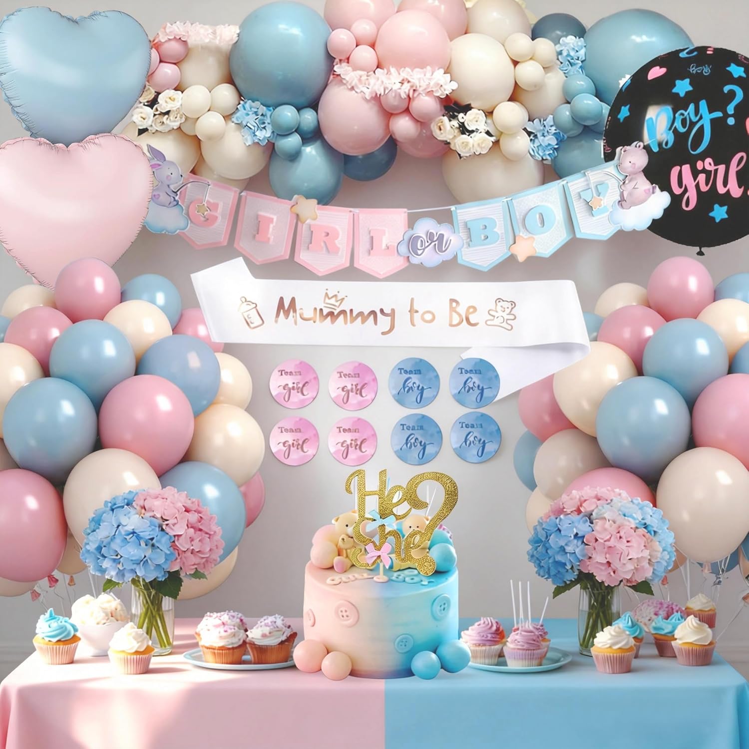 Set Gender Reveal Completo